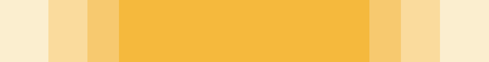 Visualization of a horizontal bar, where segments get darker the more they go into the center